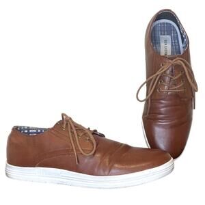 BEN SHERMAN Parnell Vegan‎ Leather Oxford Sneaker Size 9.5